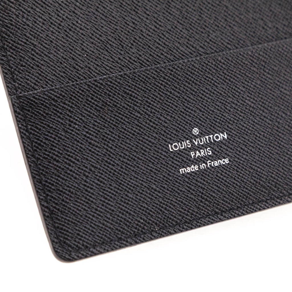 Louis Vuitton Black Epi Large Agenda Cover