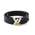 Louis Vuitton Black Epi Twist Belt Size S