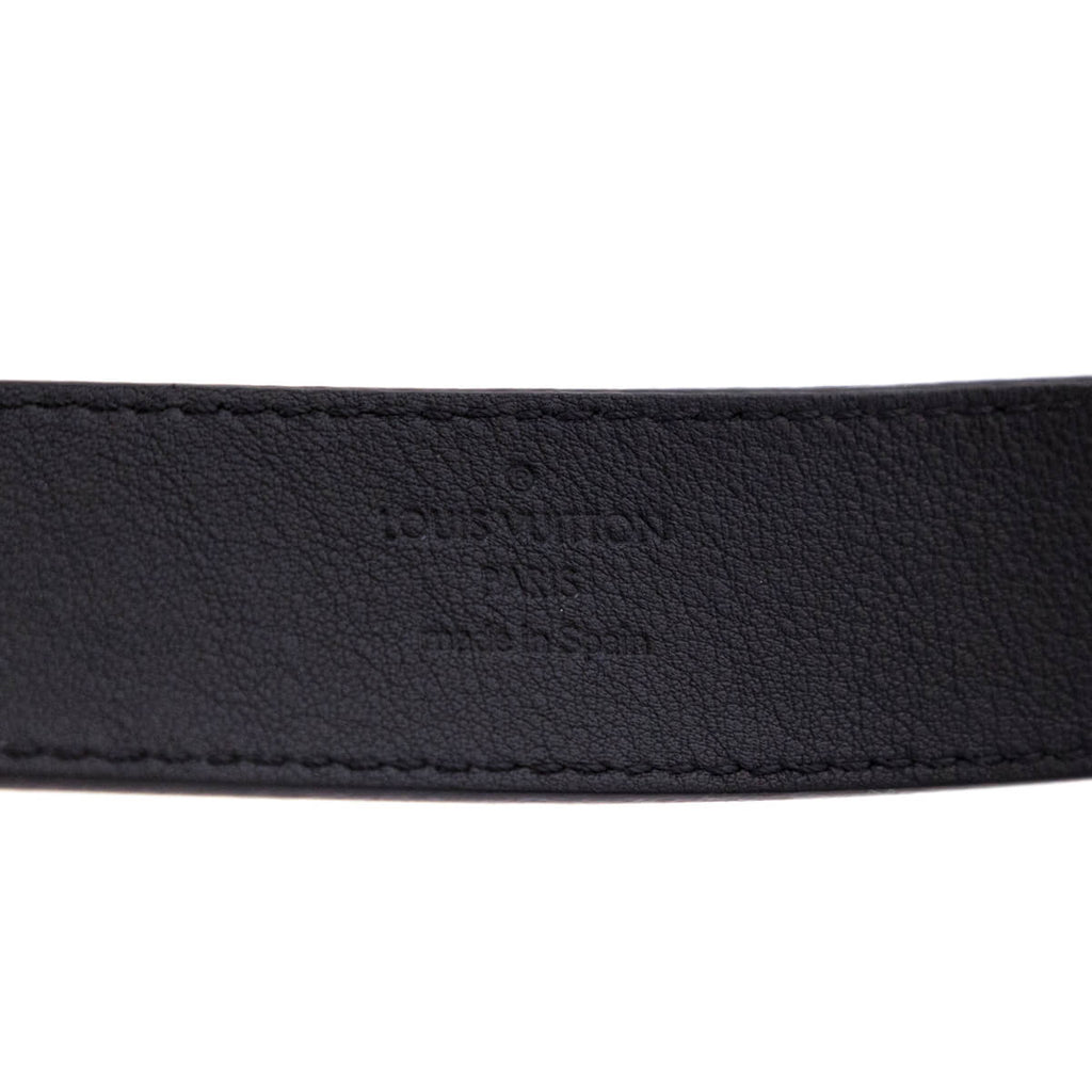 Louis Vuitton Black Epi Twist Belt Size S