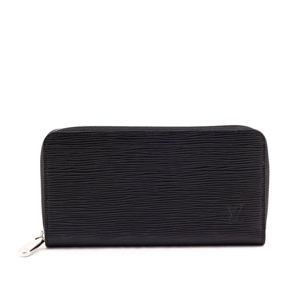 Louis Vuitton Black Epi Zippy Wallet