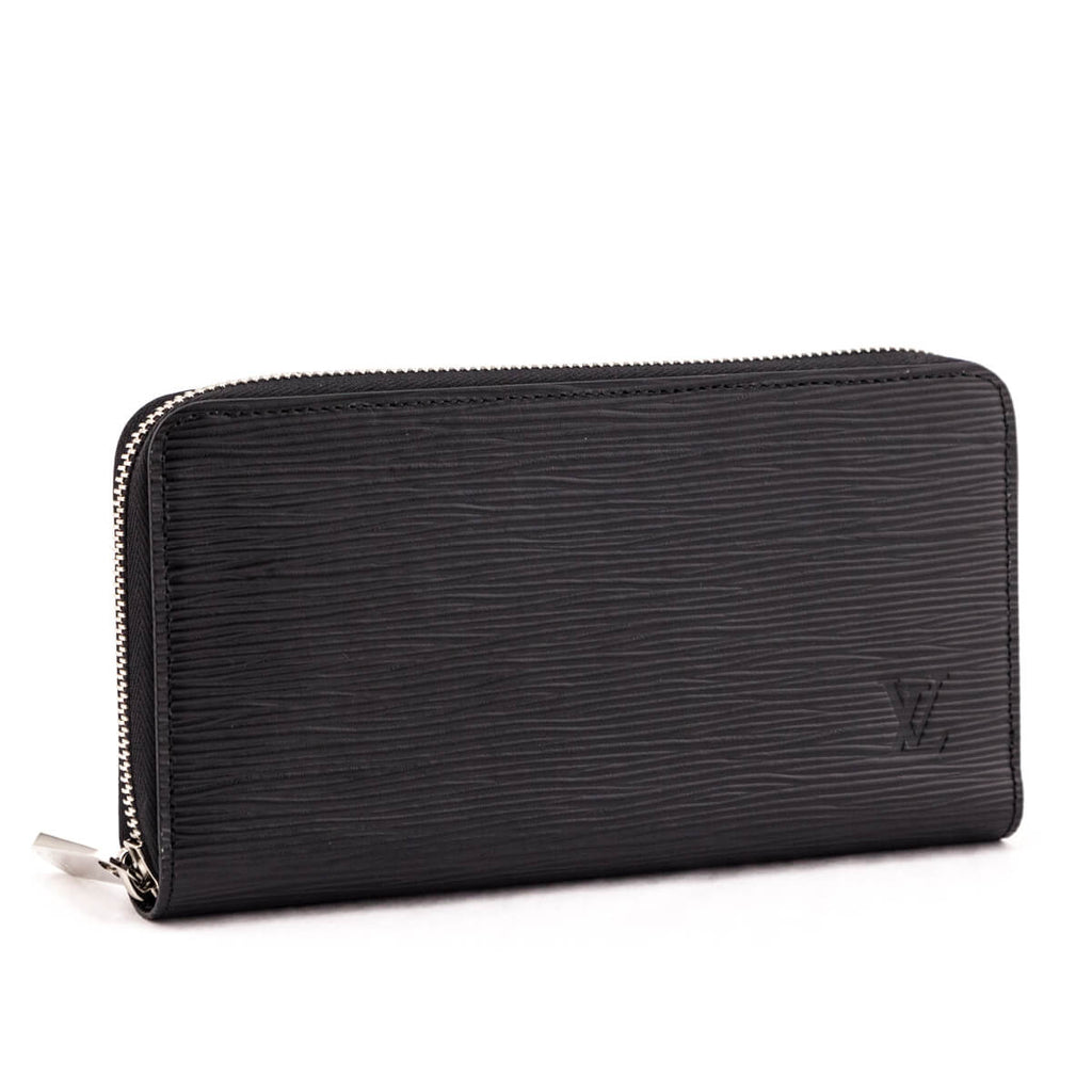Louis Vuitton Black Epi Zippy Wallet