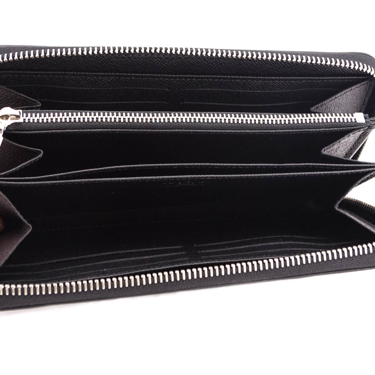 Louis Vuitton Black Epi Zippy Wallet