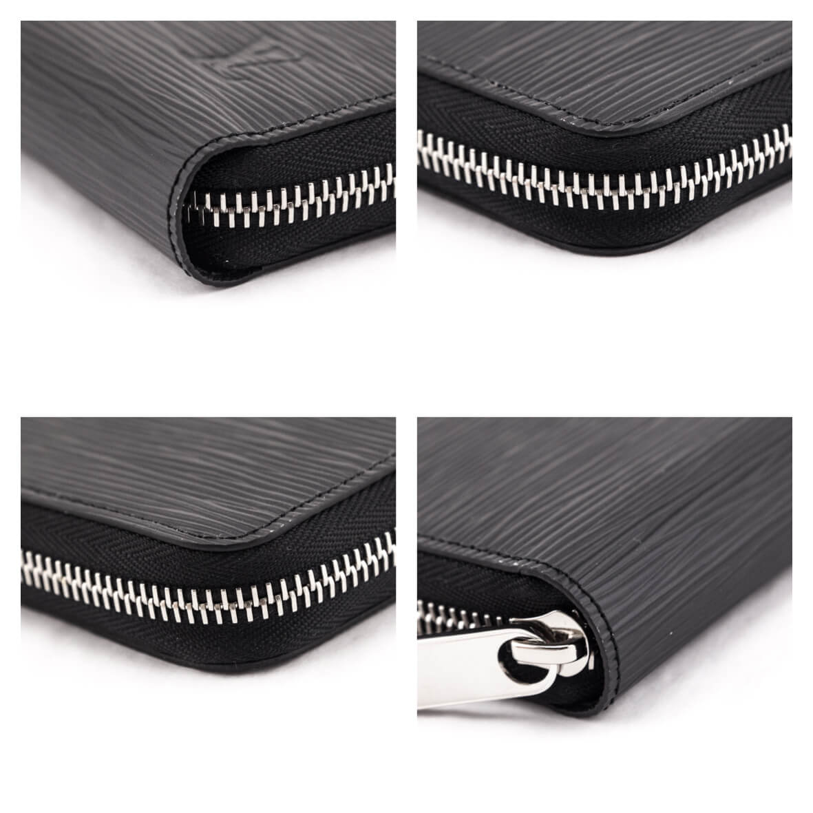 Louis Vuitton Black Epi Zippy Wallet