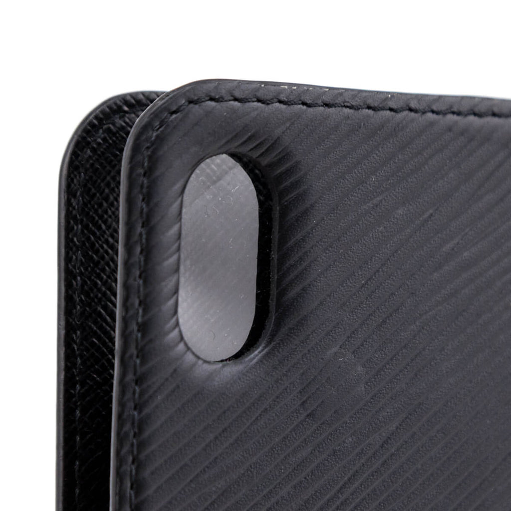 Louis Vuitton Black Epi iPhone X/XS Folio Case