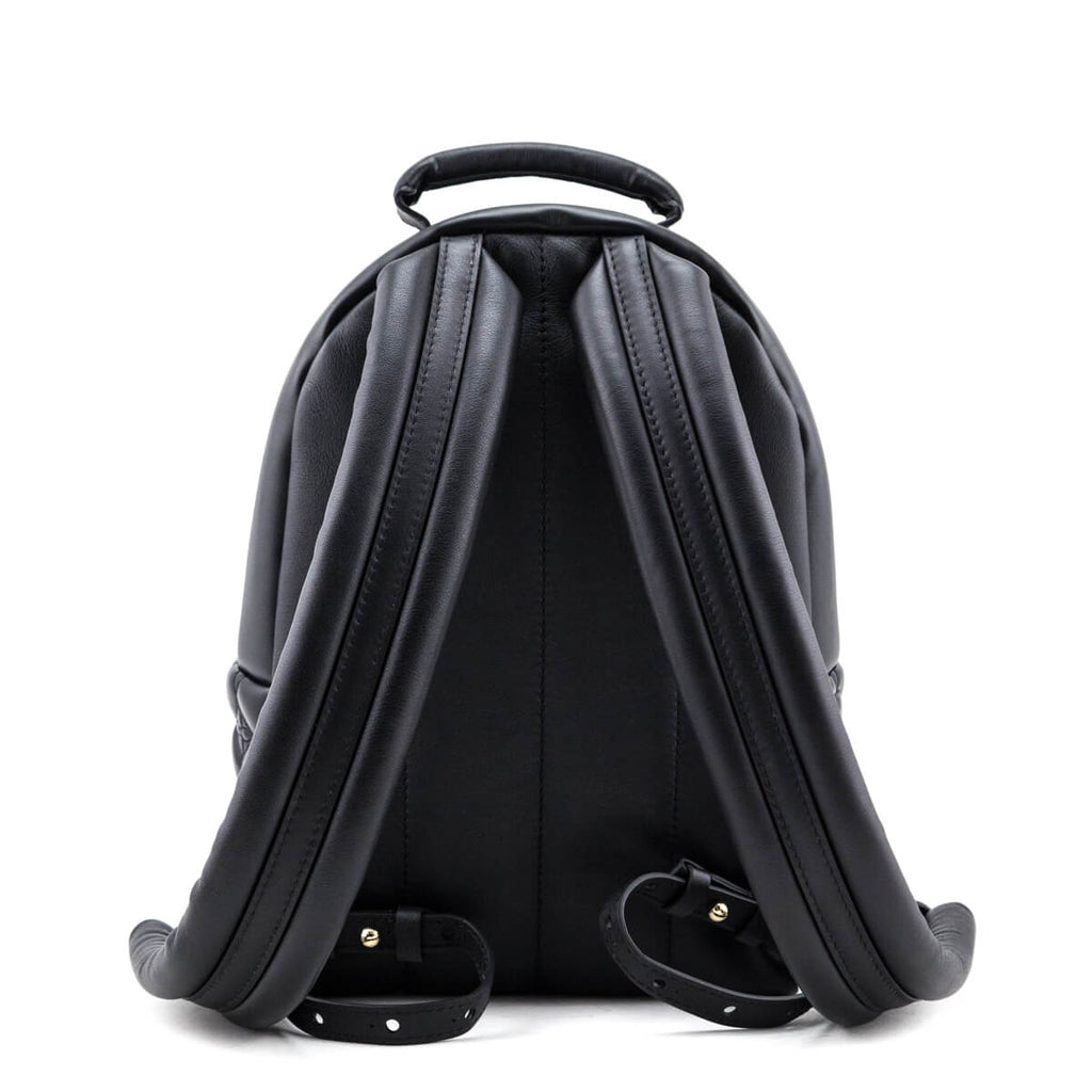 Louis Vuitton Black Lambskin Malletage Flower Palm Springs PM