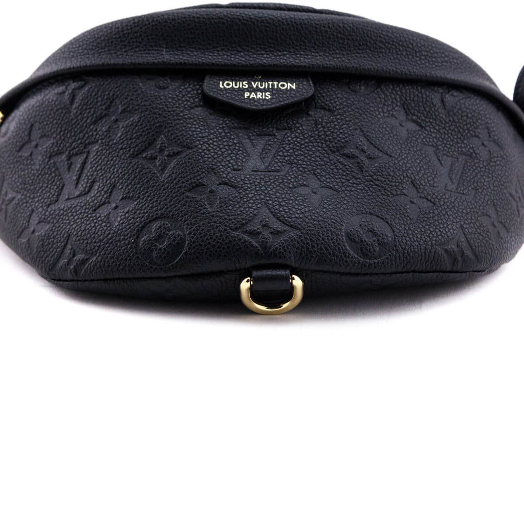 Louis Vuitton Black Monogram Empreinte Bumbag