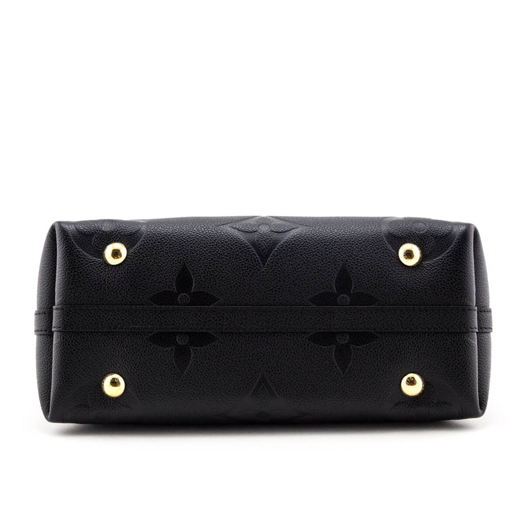 Louis Vuitton Black Monogram Empreinte CarryAll PM