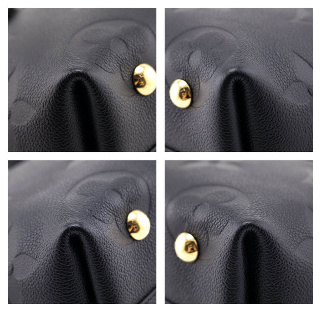 Louis Vuitton Black Monogram Empreinte CarryAll PM