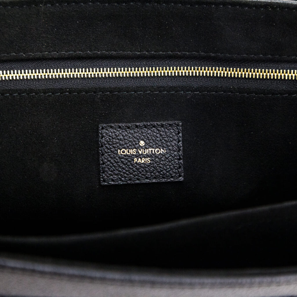 Louis Vuitton Black Monogram Empreinte Saint Germain MM