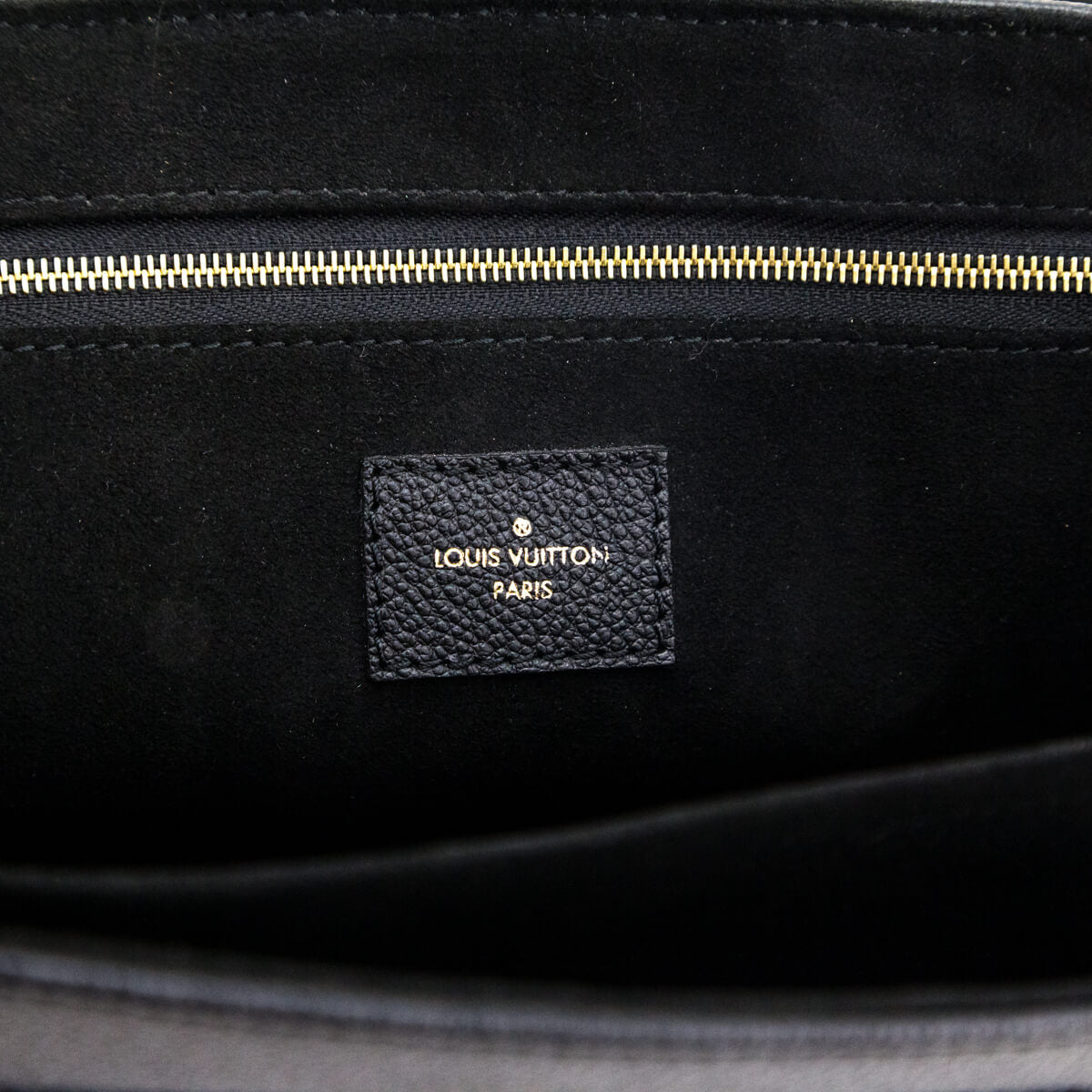 Louis Vuitton Black Monogram Empreinte Saint Germain MM