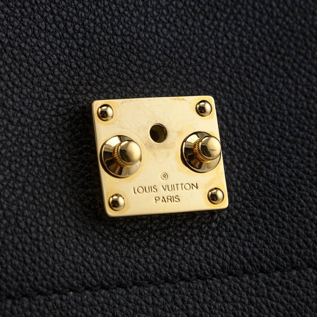 Louis Vuitton Black Monogram Empreinte Saint Germain MM