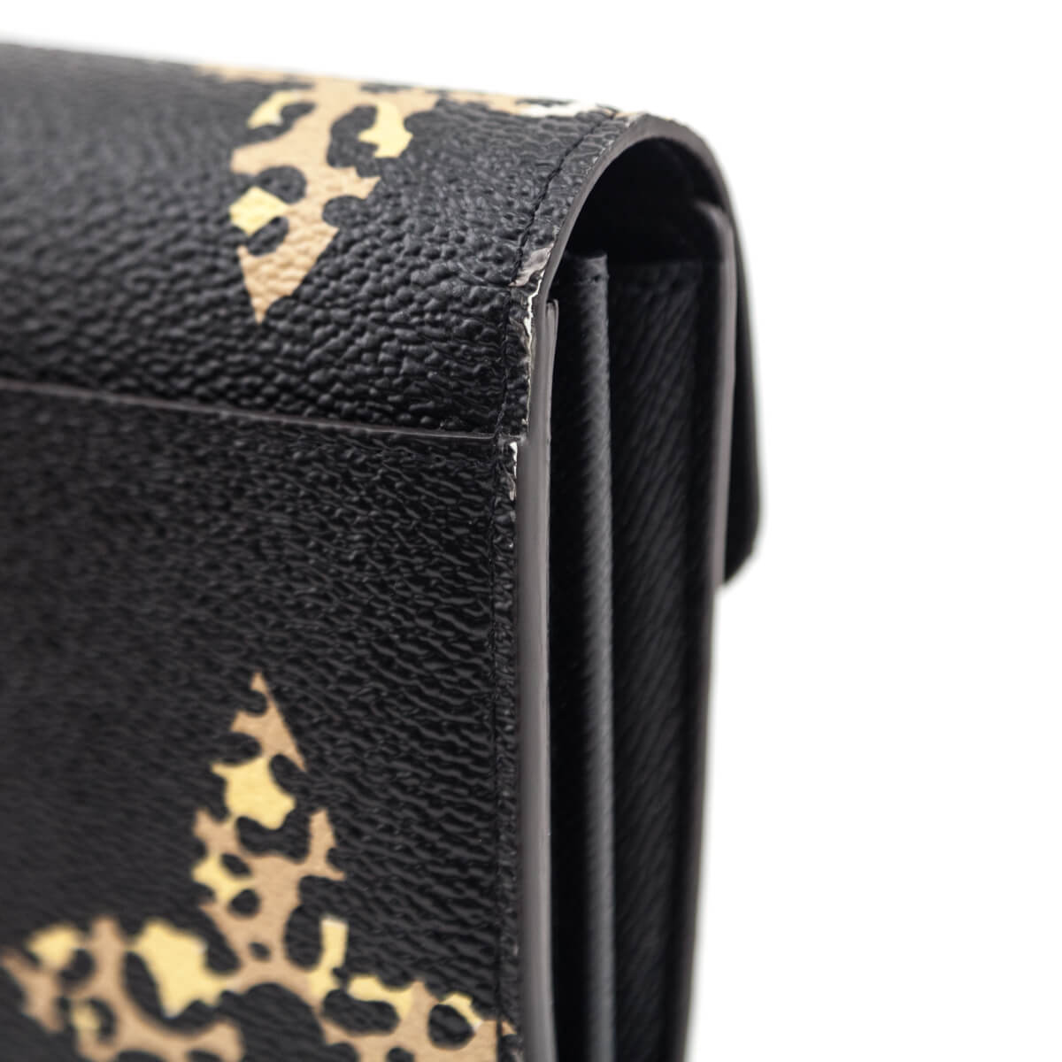 Louis Vuitton Black Monogram Giant Jungle Sarah Wallet NM