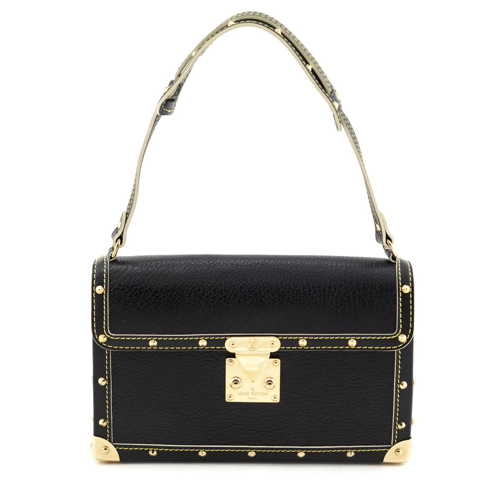 Louis Vuitton Black Suhali L'Aimable Bag