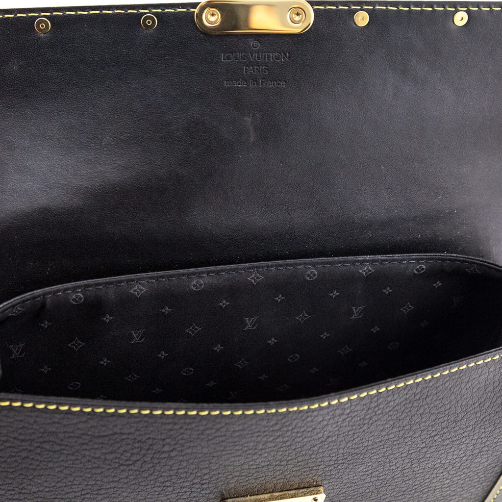 Louis Vuitton Black Suhali L'Aimable Bag