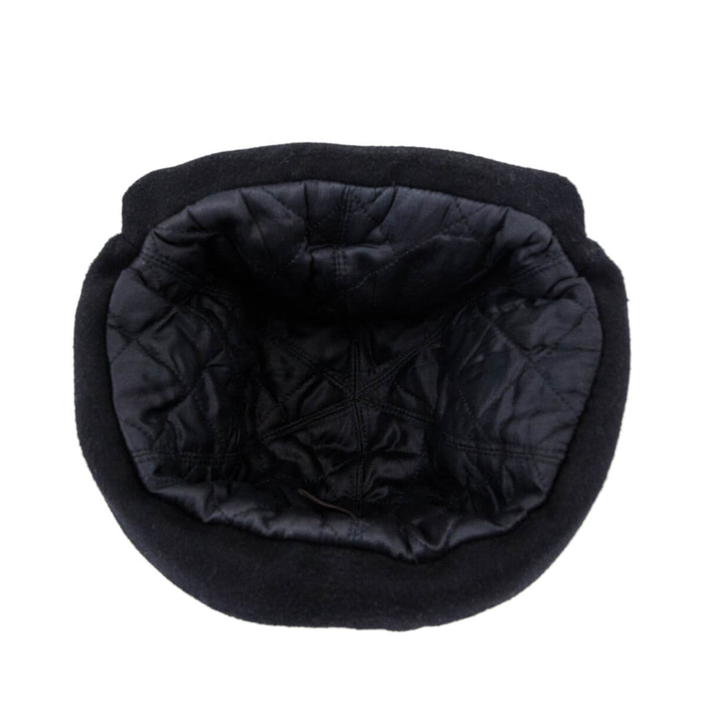 Louis Vuitton Black Wool Monogram Chapka Carry On Hat