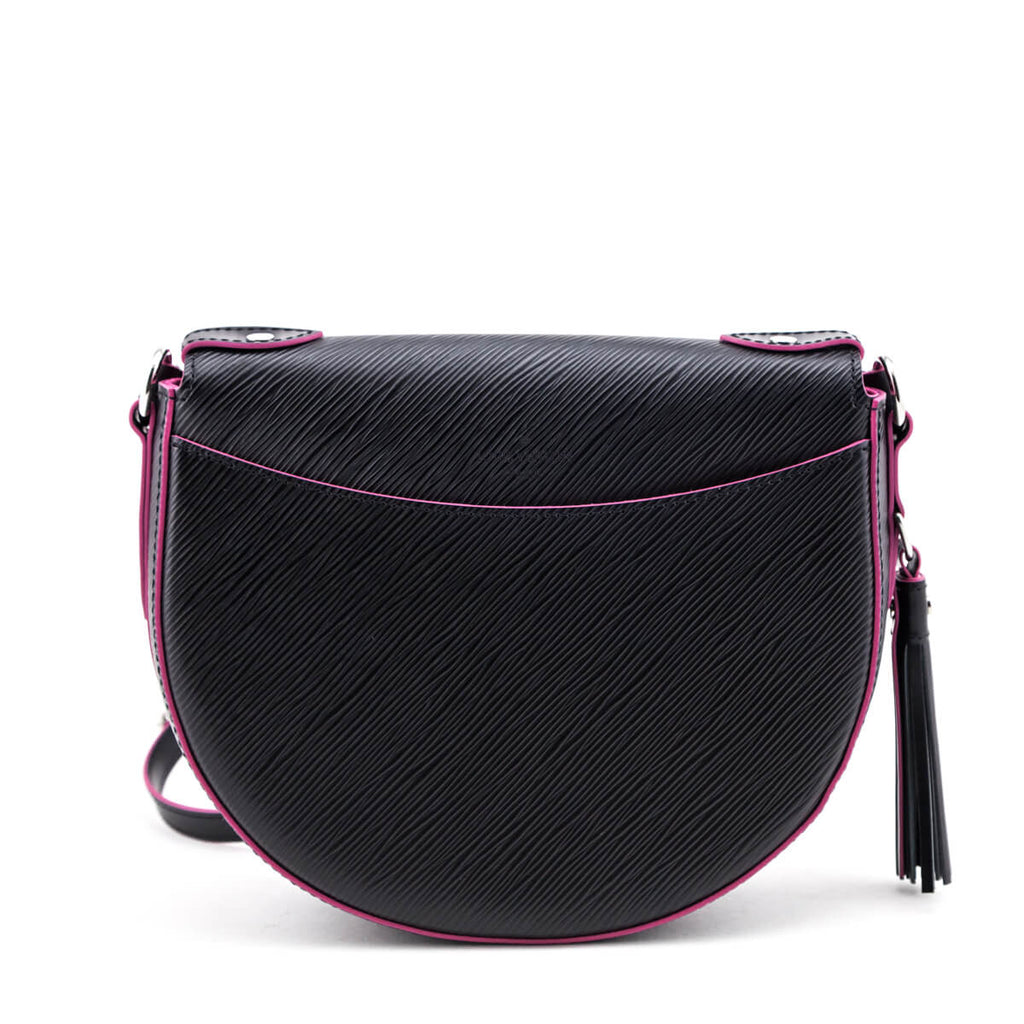 Louis Vuitton Black & Hot Pink Epi Saint Cloud NM