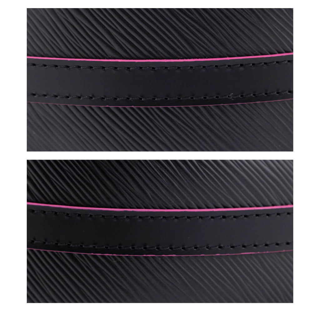 Louis Vuitton Black & Hot Pink Epi Saint Cloud NM