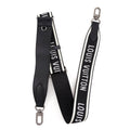 Louis Vuitton Black & White Nylon Jacquard Sporty Strap