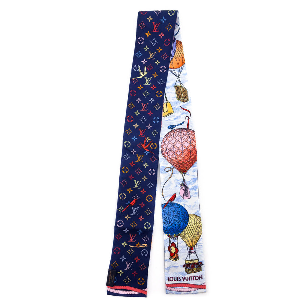 Louis Vuitton Blue & Multicolor Up & Away Bandeau