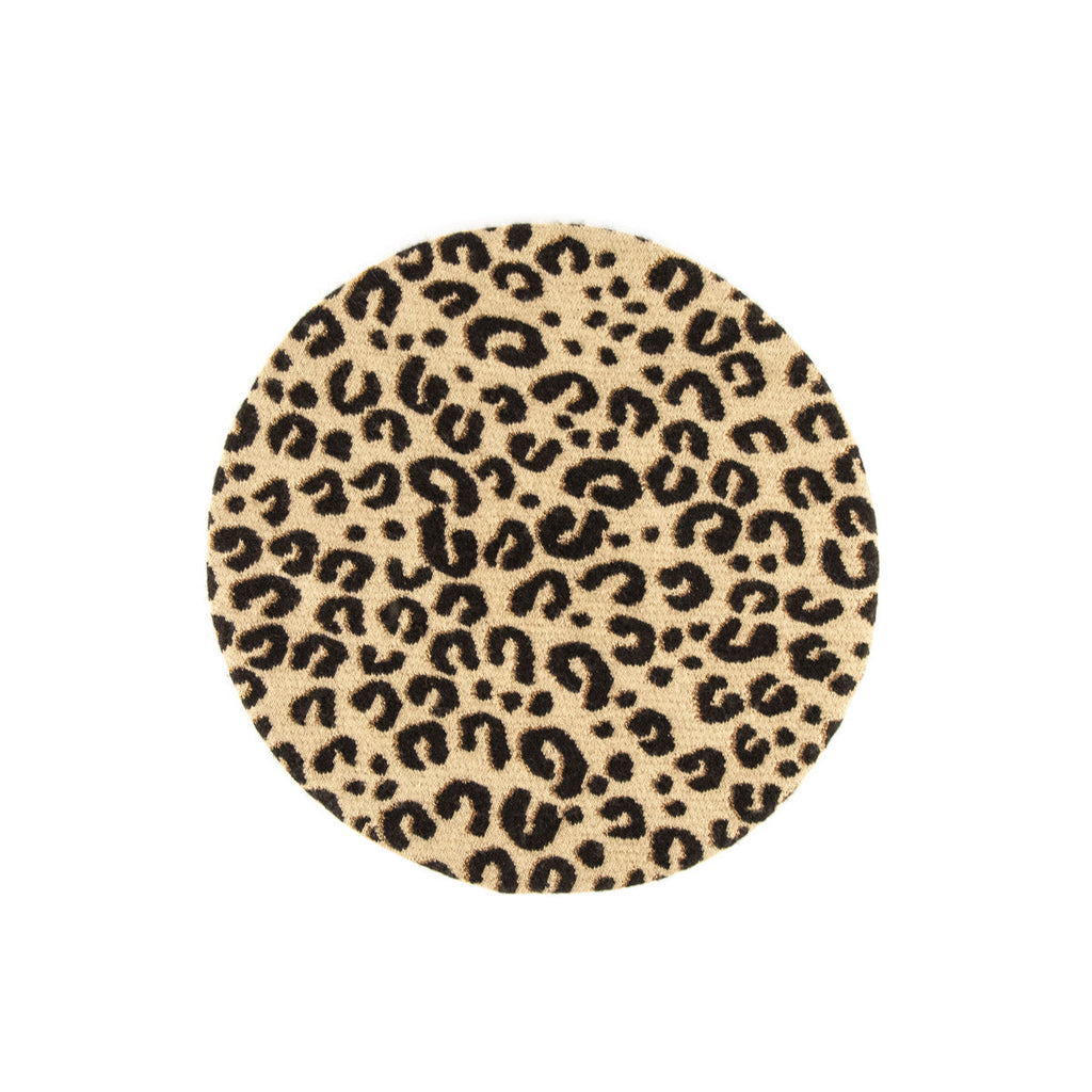 Louis Vuitton Brown Leopard Stephen Sprouse Cashmere Beret
