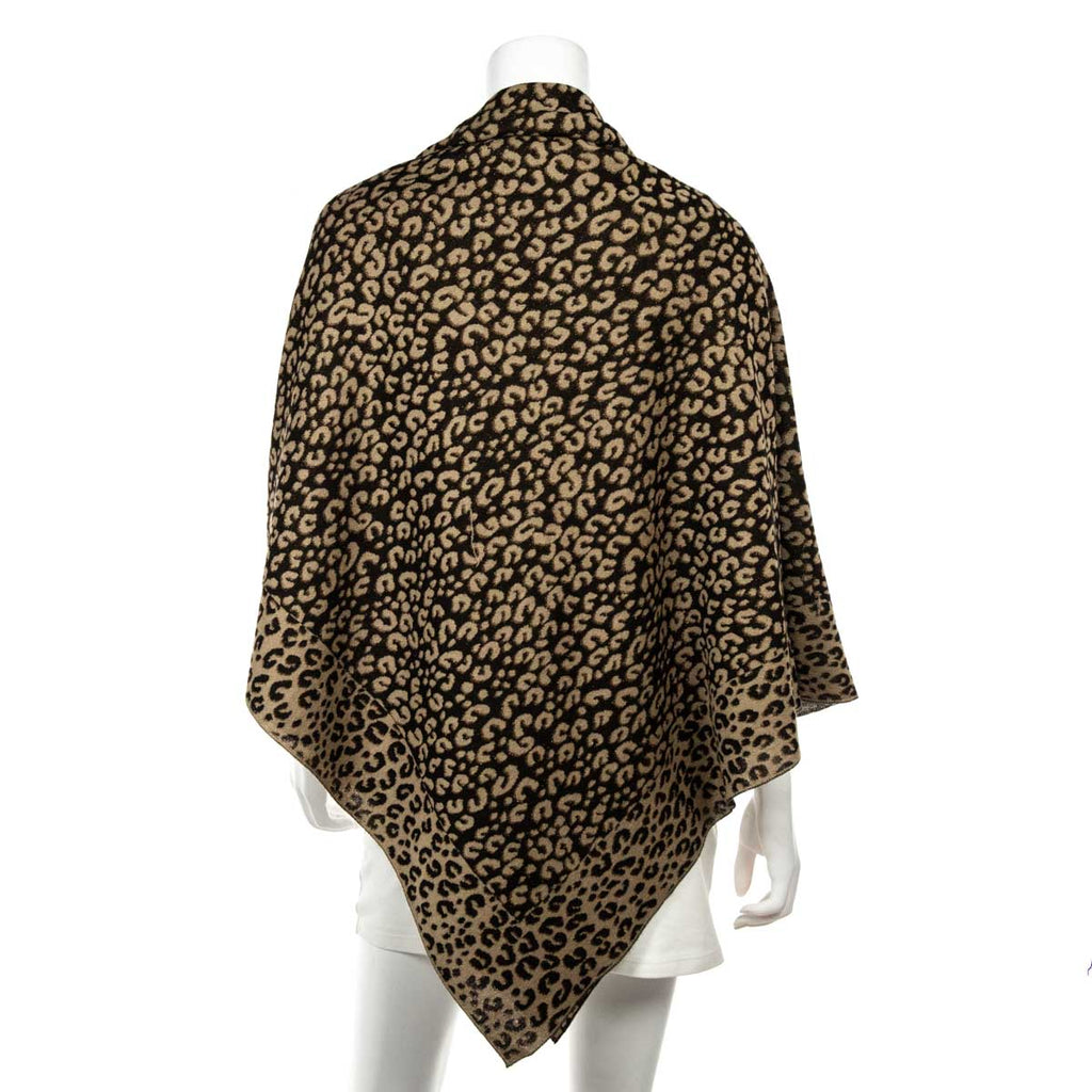 Louis Vuitton Brown Leopard Stephen Sprouse Cashmere Scarf