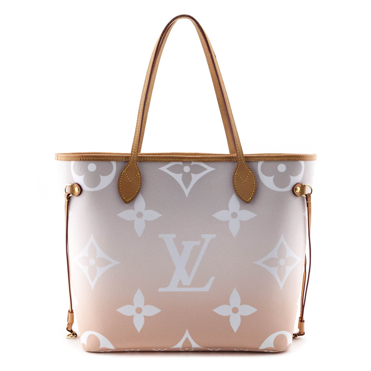 Louis Vuitton Brume Giant Monogram By The Pool Neverfull MM W/ Pouch