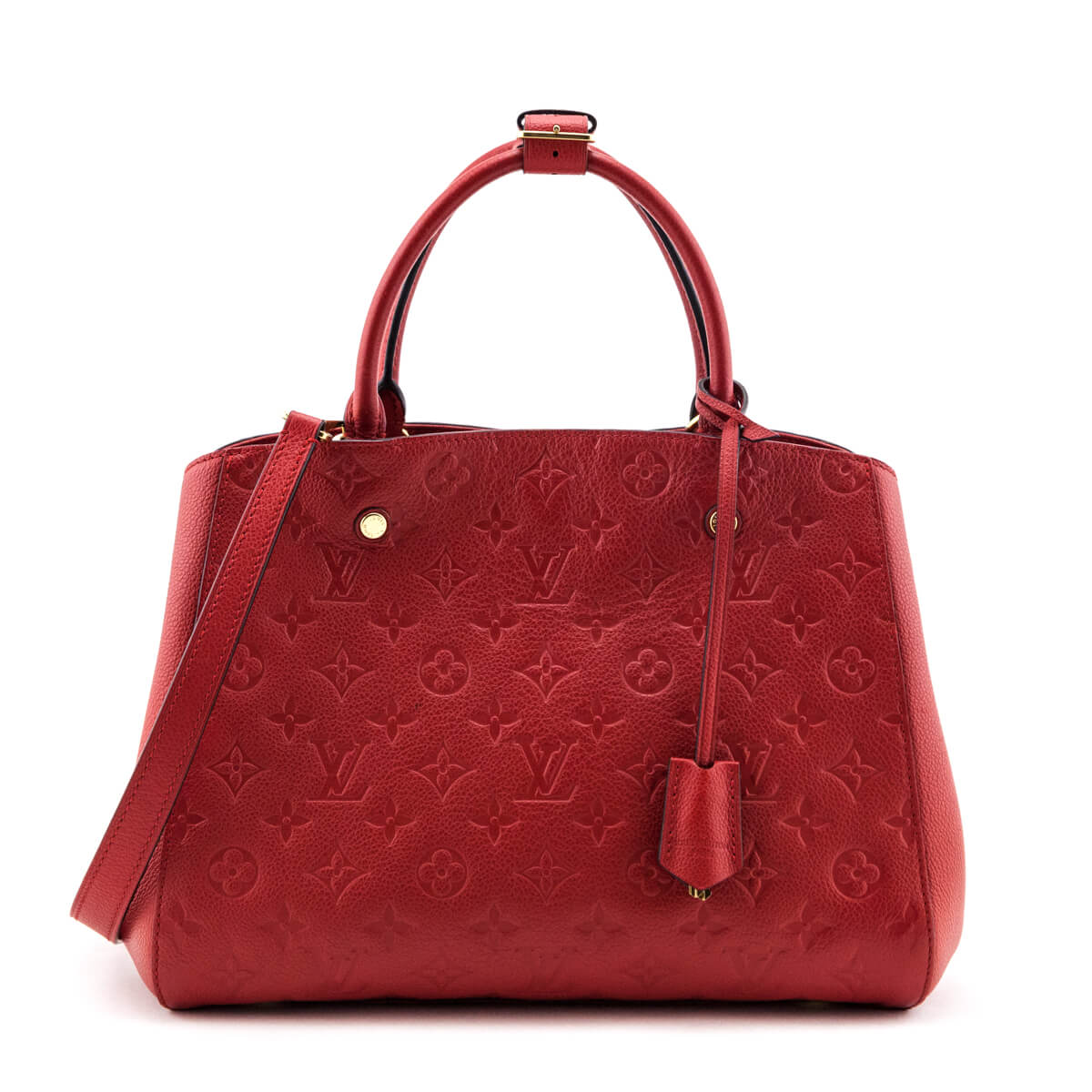 Louis Vuitton Cherry Monogram Empreinte Montaigne MM