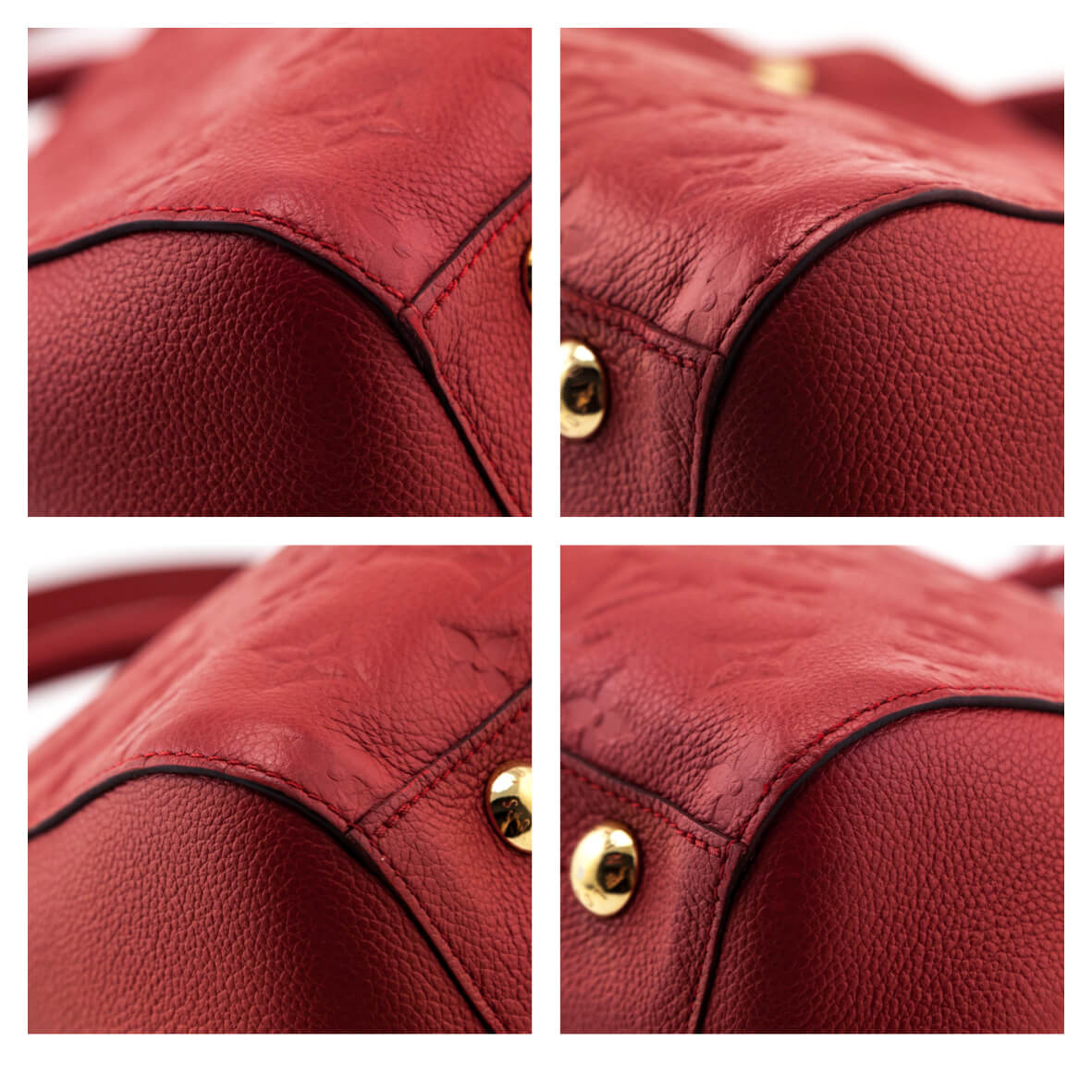 Louis Vuitton Cherry Monogram Empreinte Montaigne MM