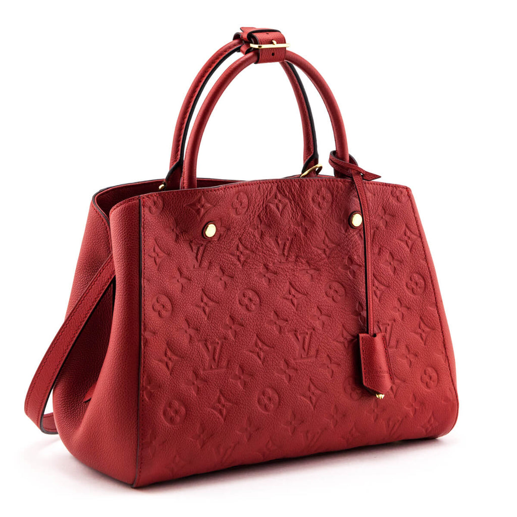 Louis Vuitton Cherry Monogram Empreinte Montaigne MM