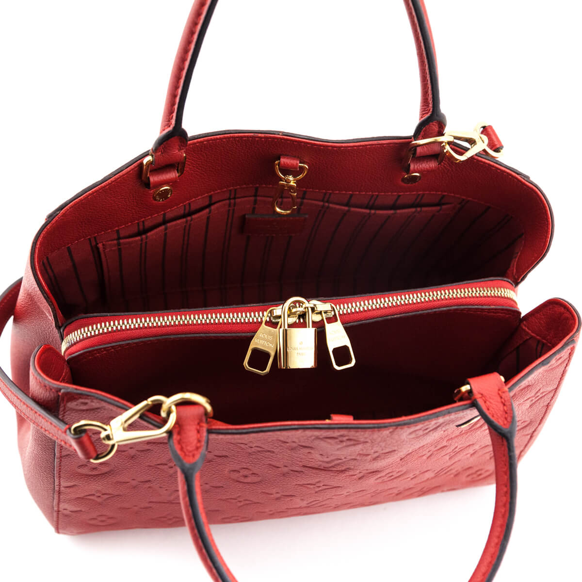 Louis Vuitton Cherry Monogram Empreinte Montaigne MM