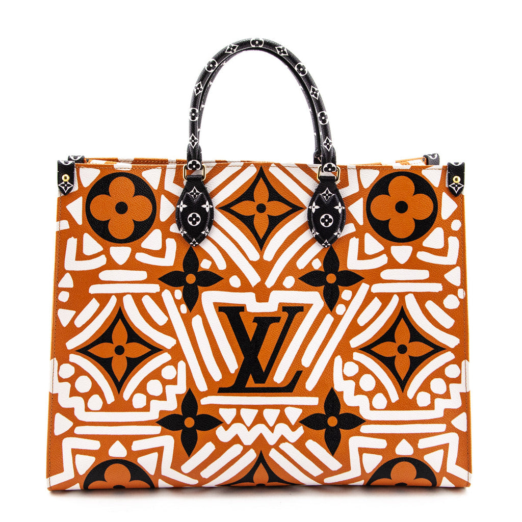 Louis Vuitton Creme & Caramel Monogram Giant Crafty Onthego GM