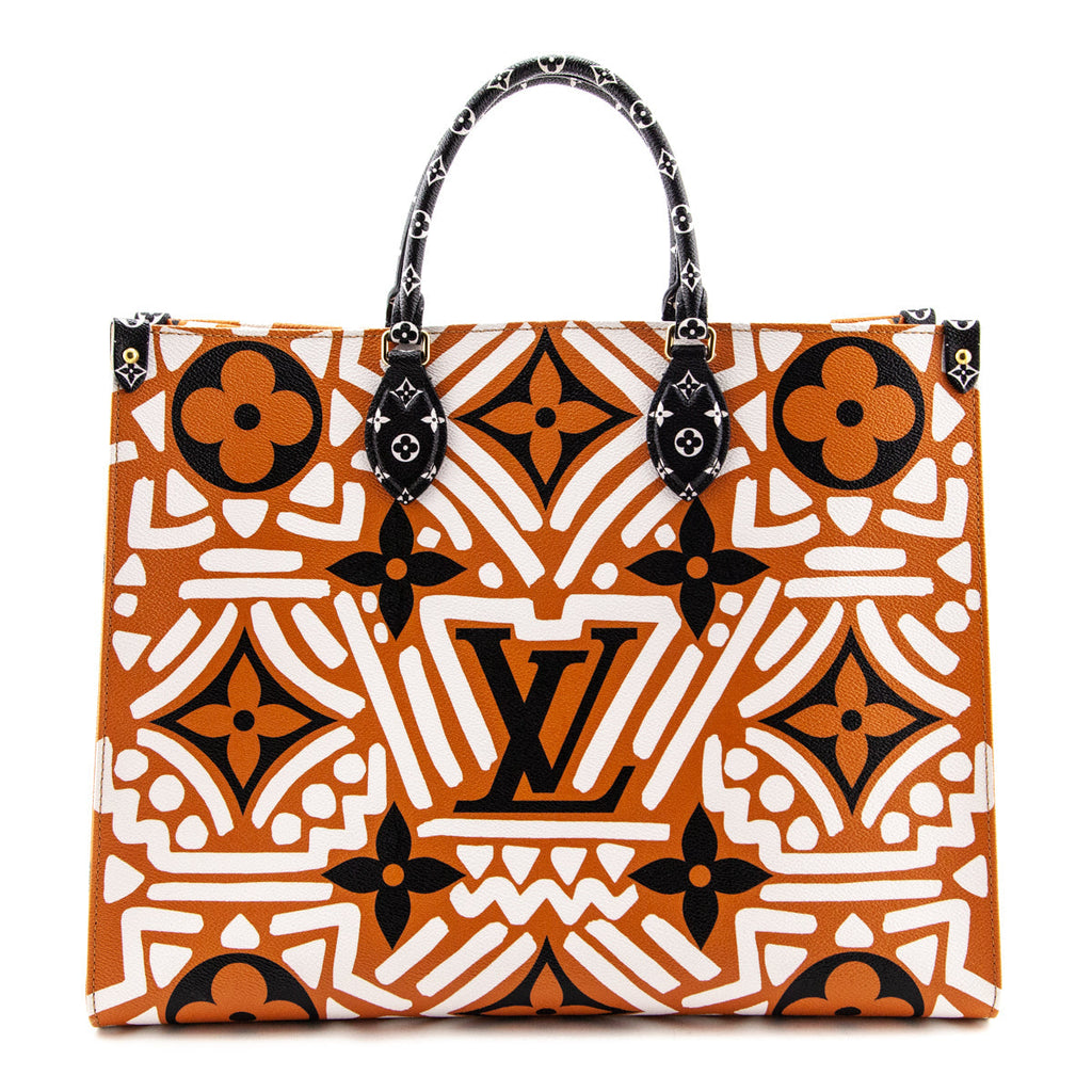 Louis Vuitton Creme & Caramel Monogram Giant Crafty Onthego GM