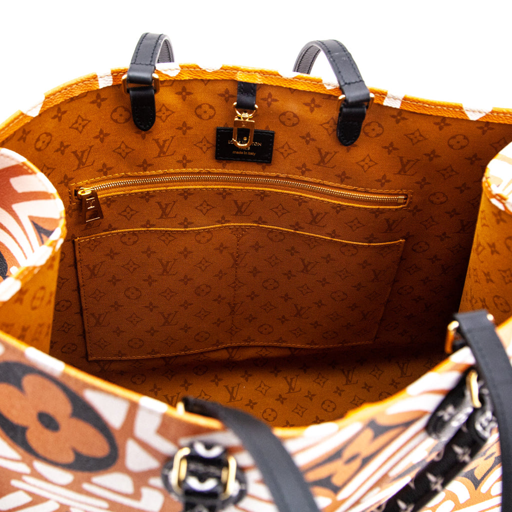 Louis Vuitton Creme & Caramel Monogram Giant Crafty Onthego GM