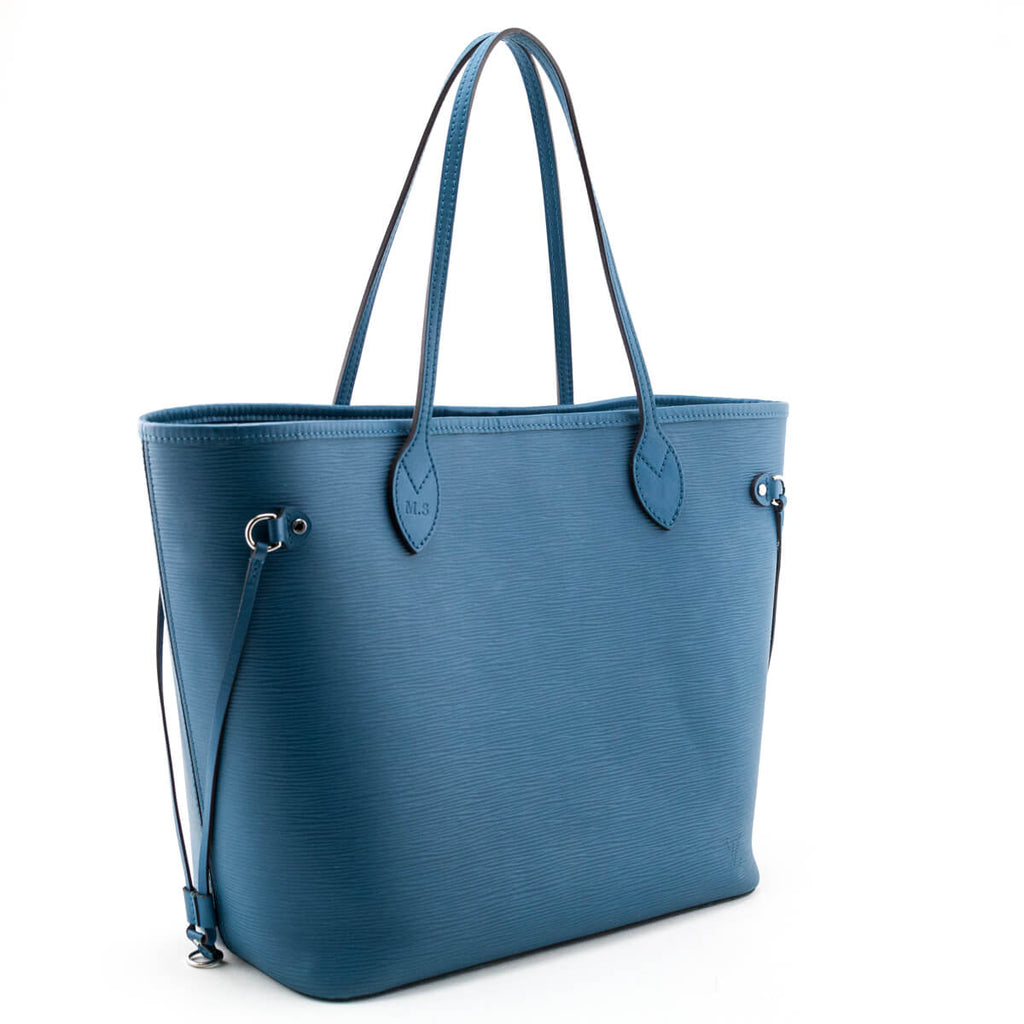 Louis Vuitton Cyan Epi Neverfull MM