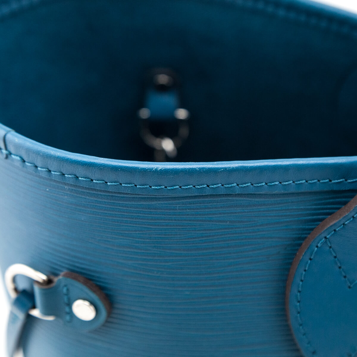 Louis Vuitton Cyan Epi Neverfull MM