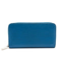Louis Vuitton Cyan Epi Zippy Wallet