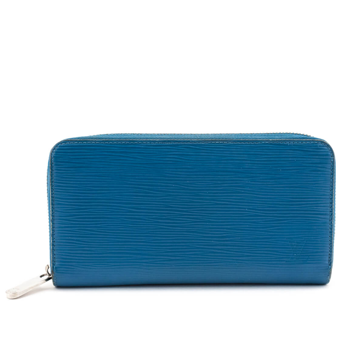 Louis Vuitton Cyan Epi Zippy Wallet