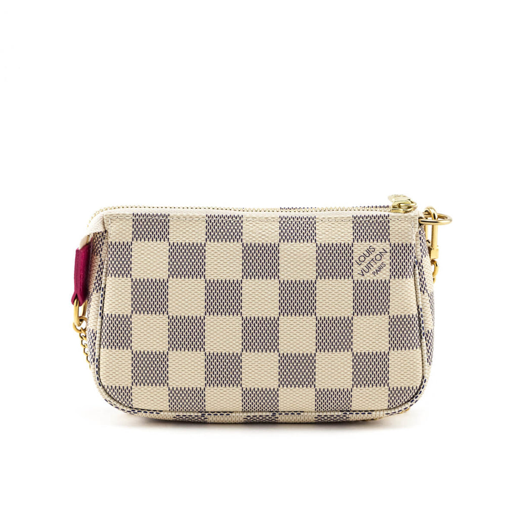 Louis Vuitton Damier Azur Hibiscus Illustre Mini Pochette Accessories
