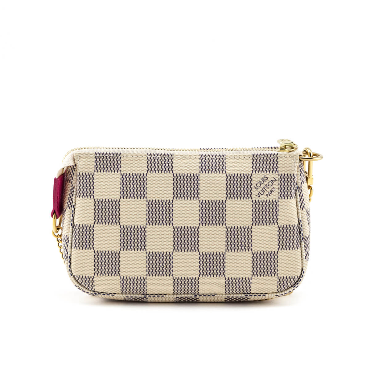 Louis Vuitton Damier Azur Hibiscus Illustre Mini Pochette Accessories