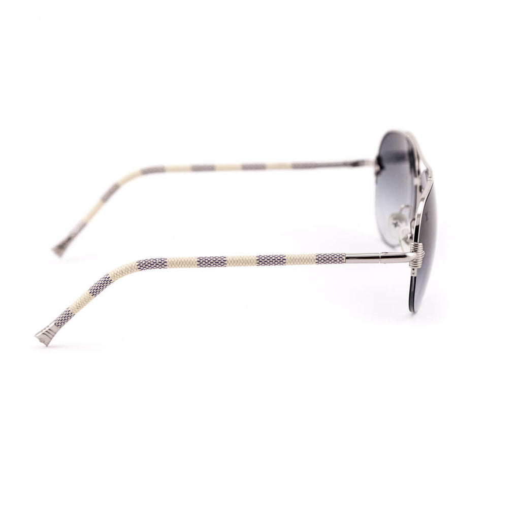 Louis Vuitton Damier Azur Petite Viola Pilote Sunglasses