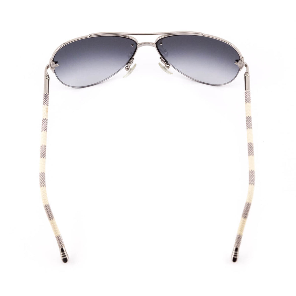 Louis Vuitton Damier Azur Petite Viola Pilote Sunglasses