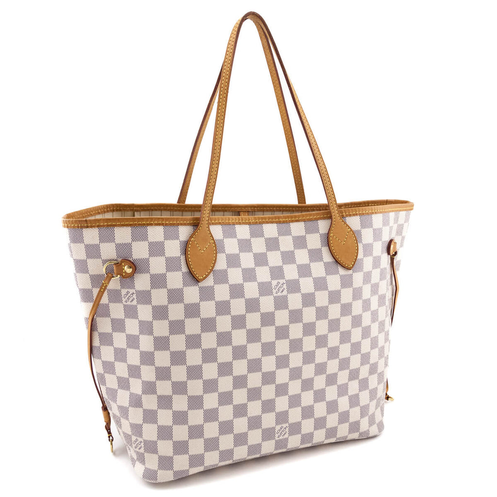 Louis Vuitton Damier Azure Neverfull MM with Pouch