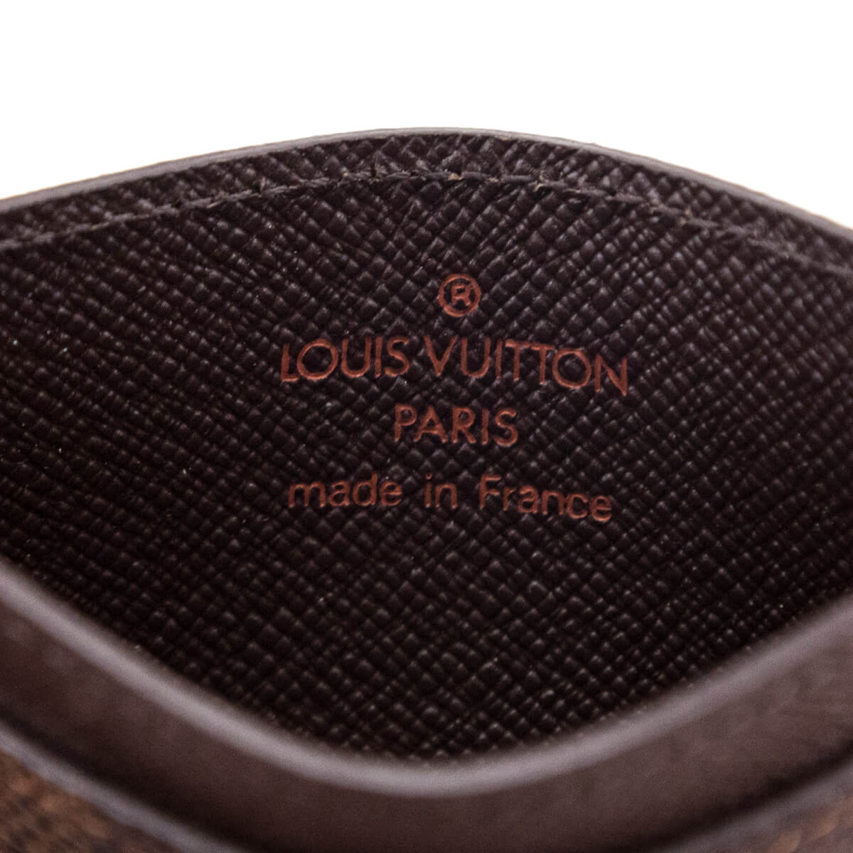 Louis Vuitton Damier Ebene Card Holder