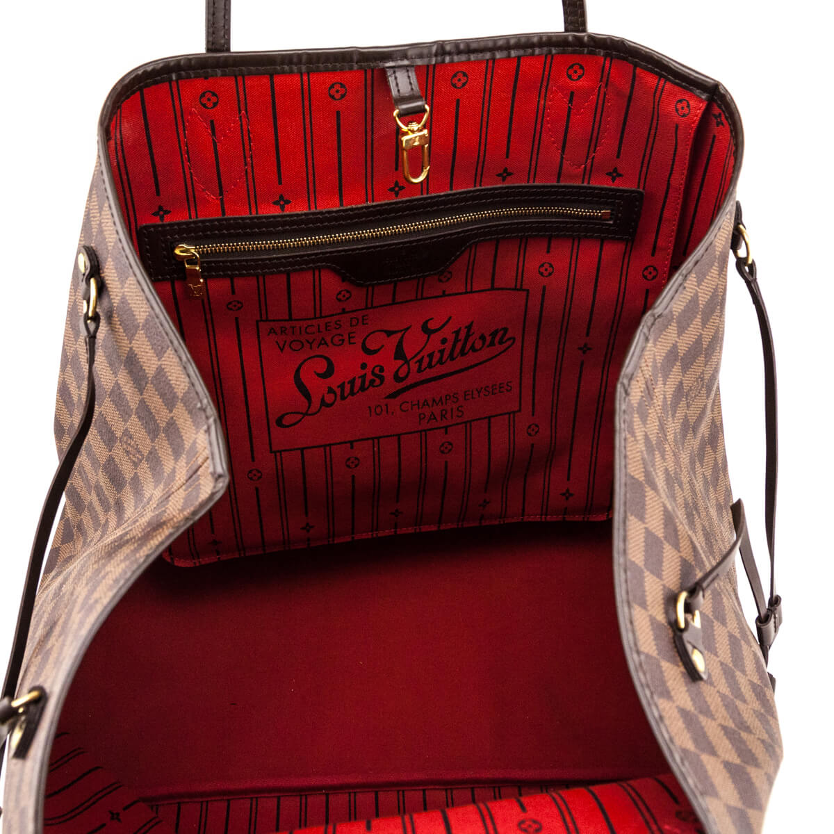 Louis Vuitton Damier Ebene Neverfull GM