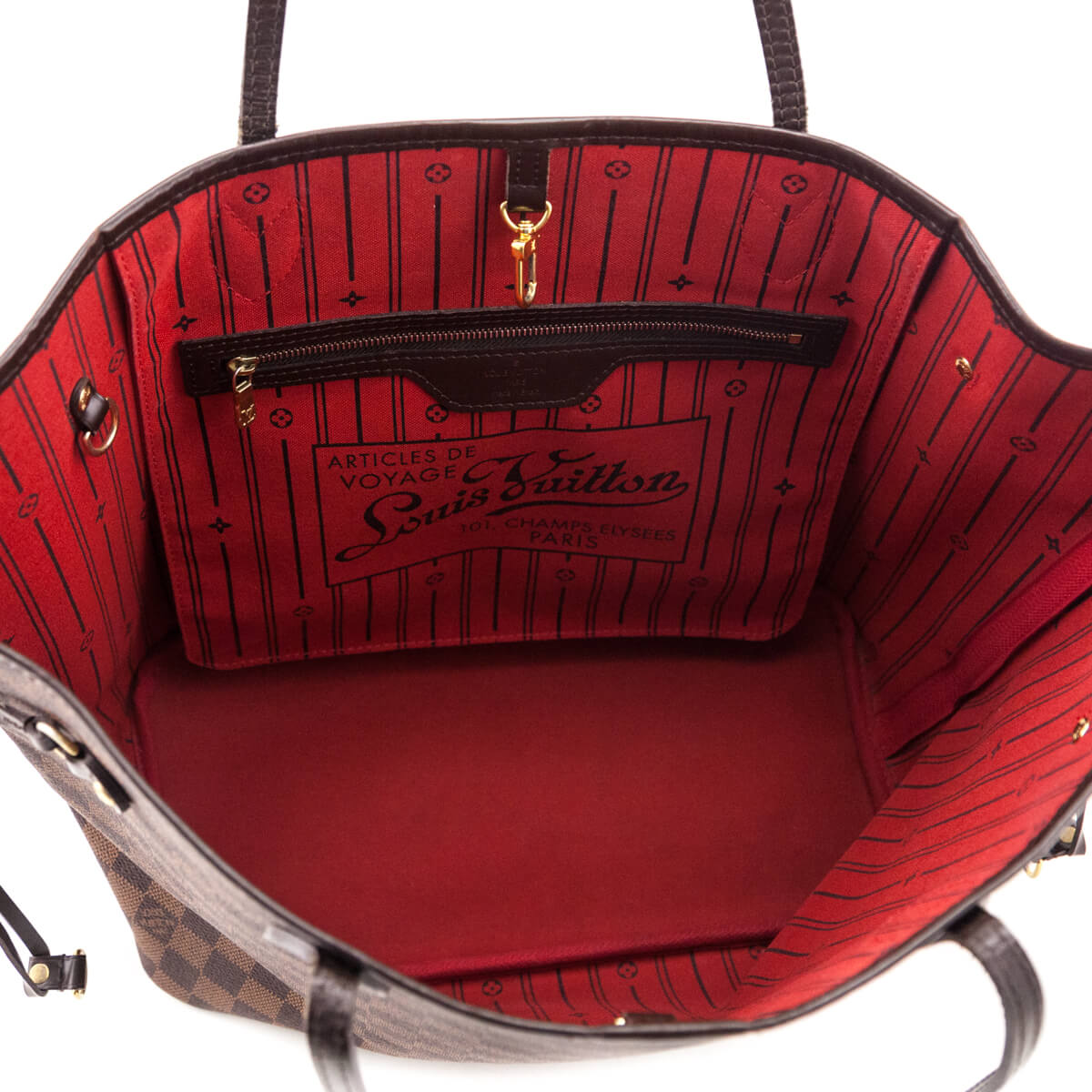 Louis Vuitton Damier Ebene Neverfull MM