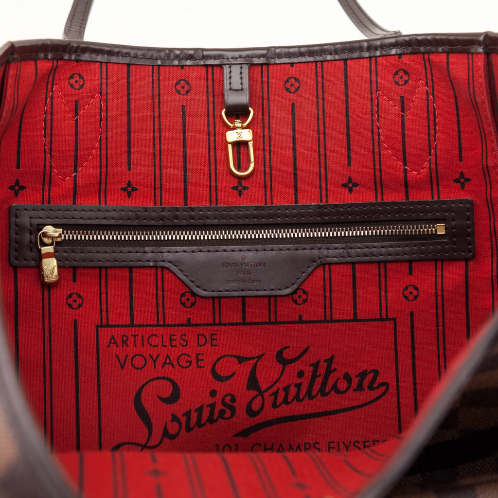 Louis Vuitton Damier Ebene Neverfull MM