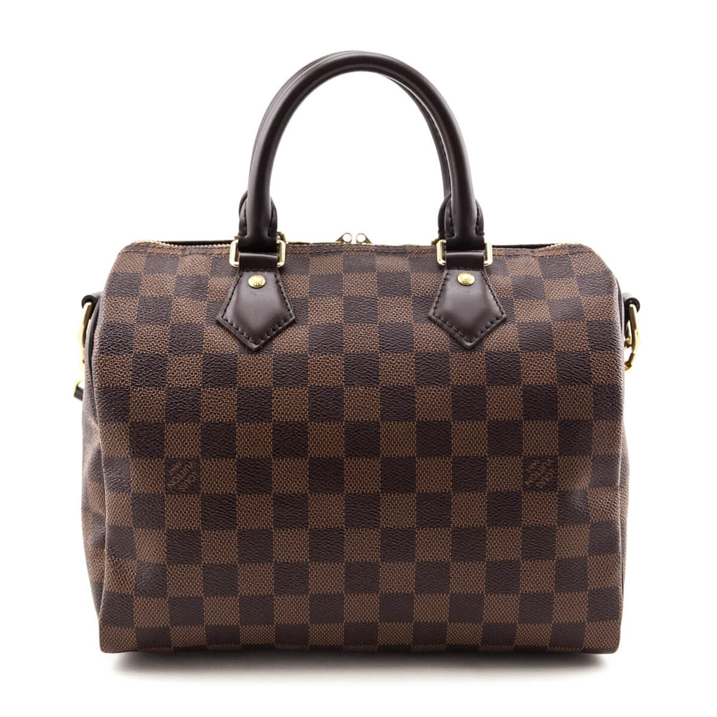 Louis Vuitton Damier Ebene Speedy Bandouliere 25