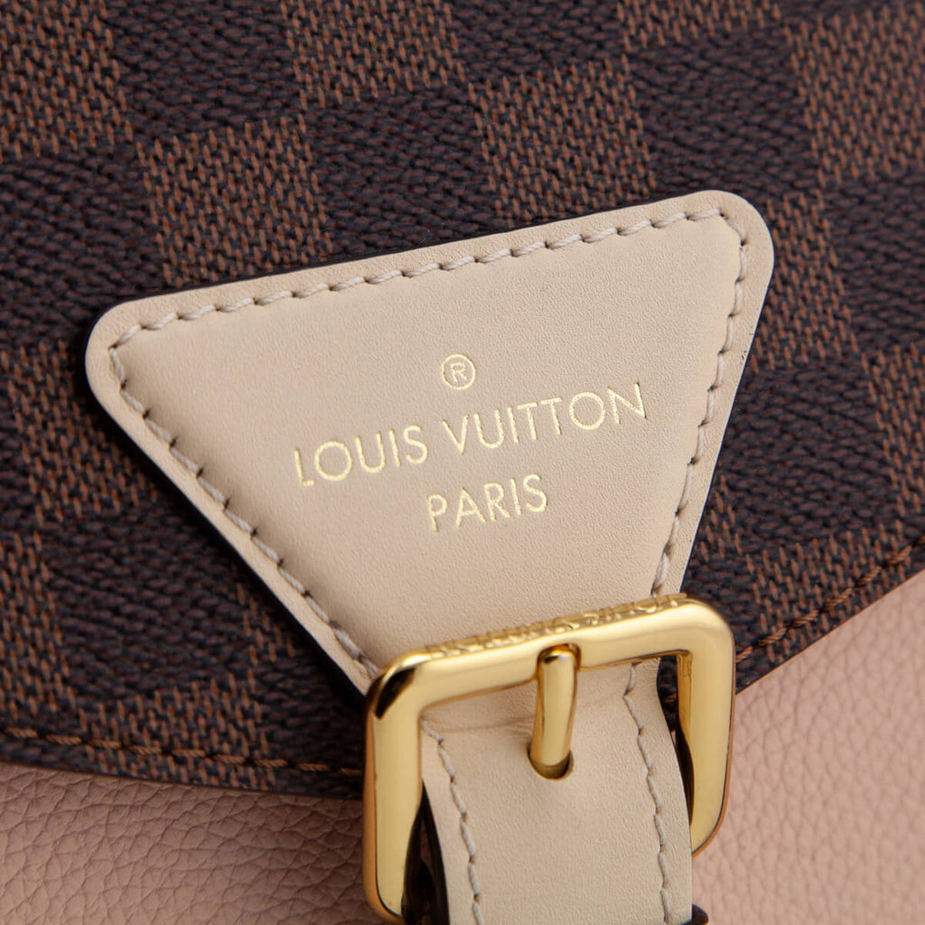 Louis Vuitton Damier Ebene Venus Pink Beaumarchais Bag