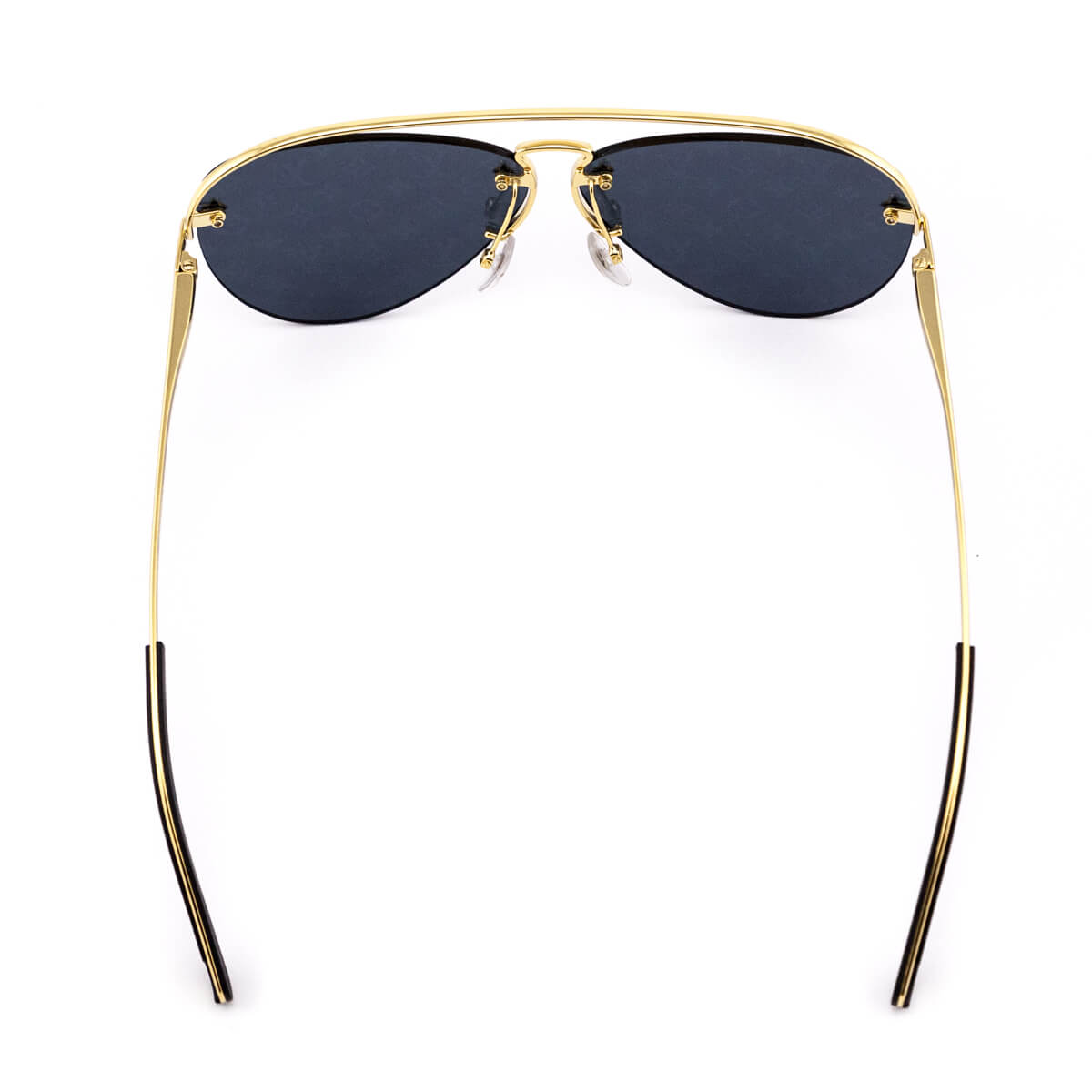 Louis Vuitton Dark Gunmetal & Gold Grease Sunglasses