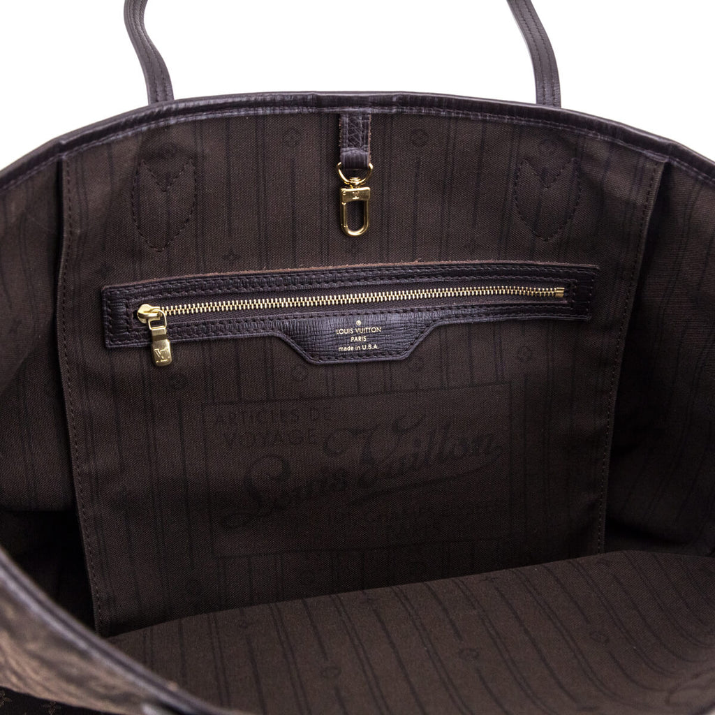 Louis Vuitton Fusain Monogram Idylle Neverfull MM
